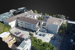 3D model of residential community retrieved from drone data